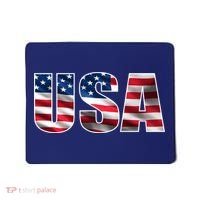 USA Flag Team Logo Mousepad thumb 0