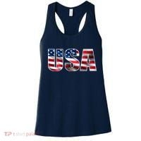 USA Flag Team Logo Women's Tank Top thumb 0