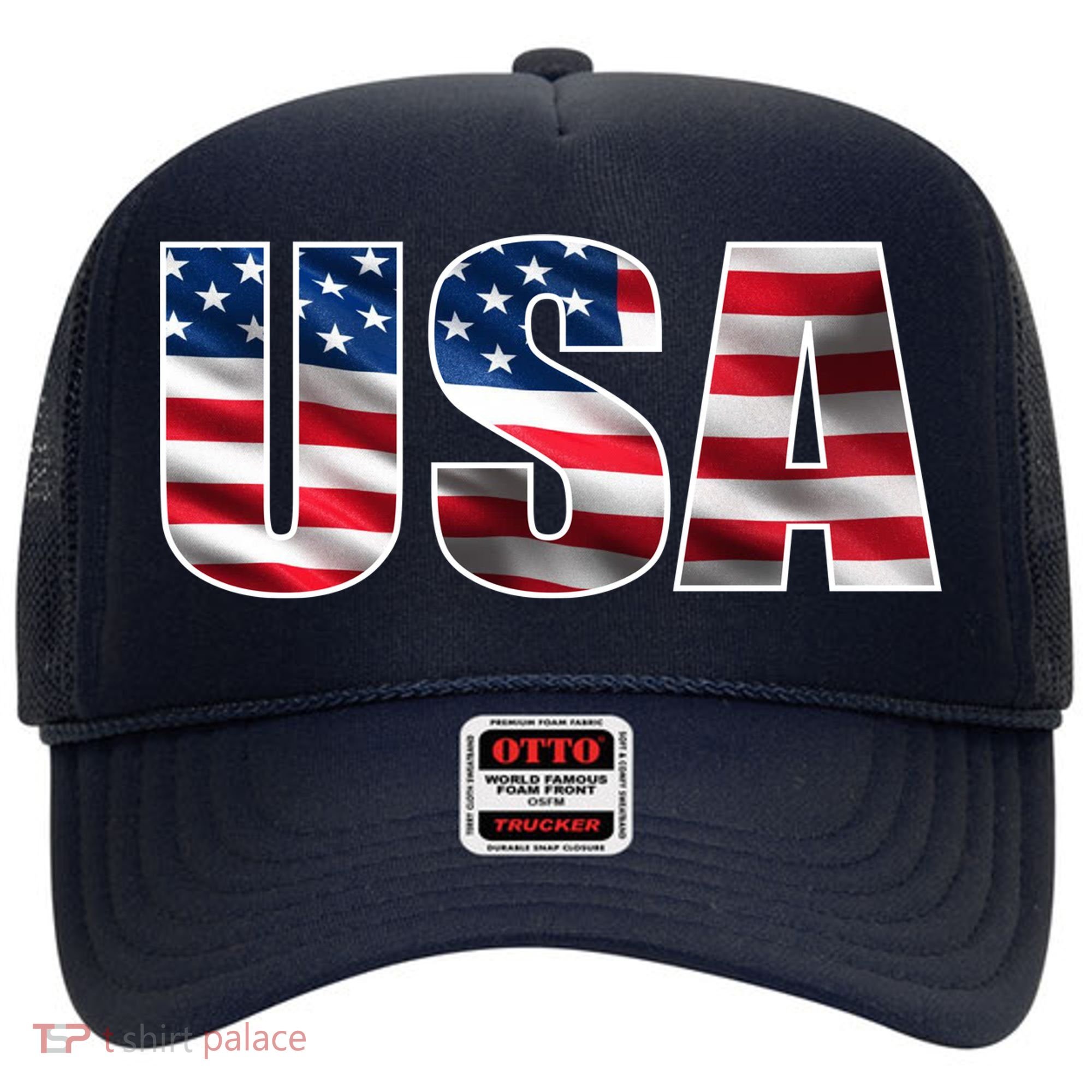 USA Flag Team Logo Hat