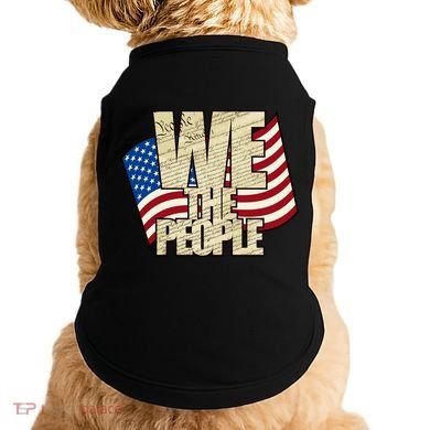 USA Flag: We The People Doggie Tank