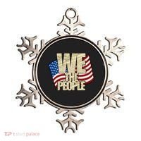 USA Flag: We The People Ornament thumb 0