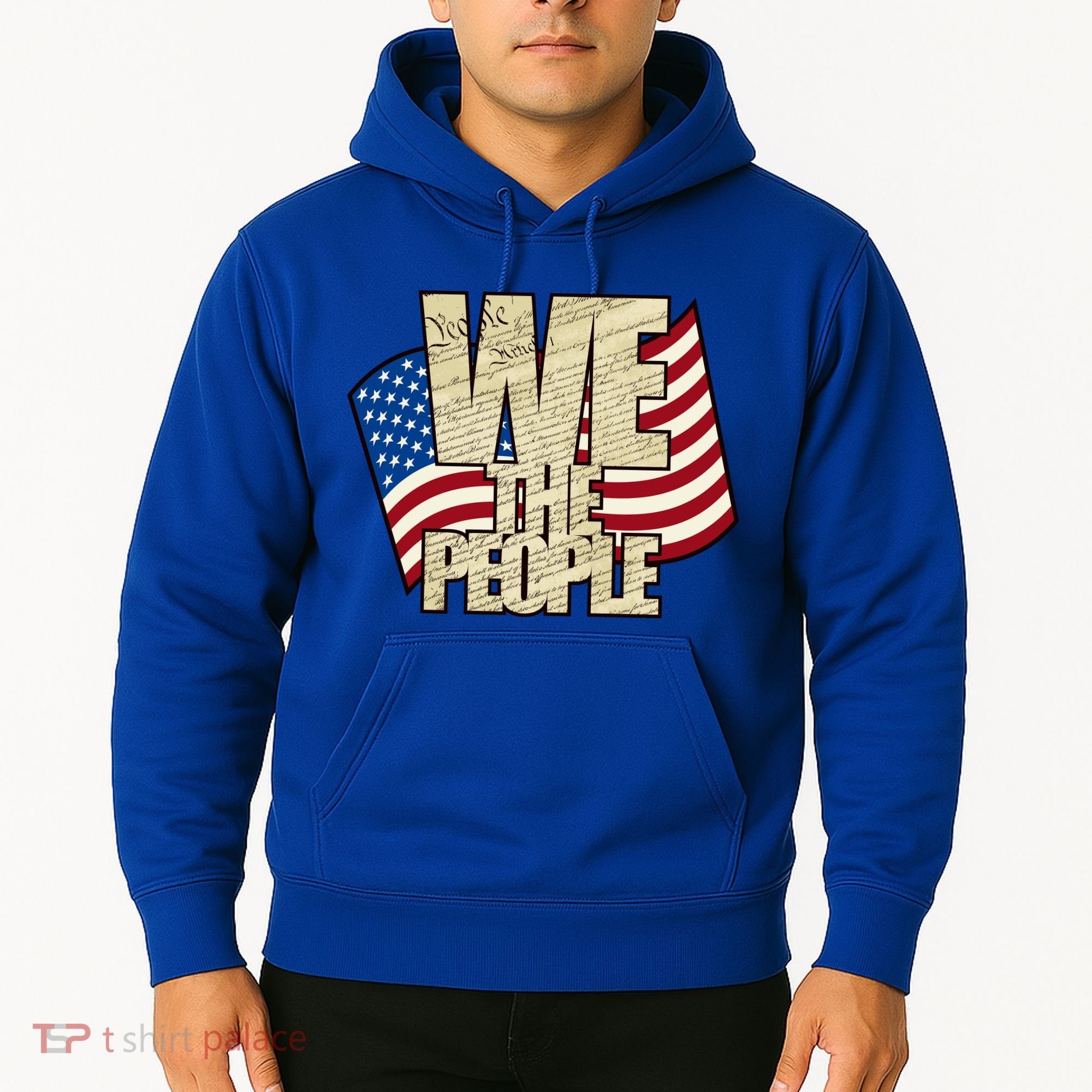 USA Flag: We The People Hoodie