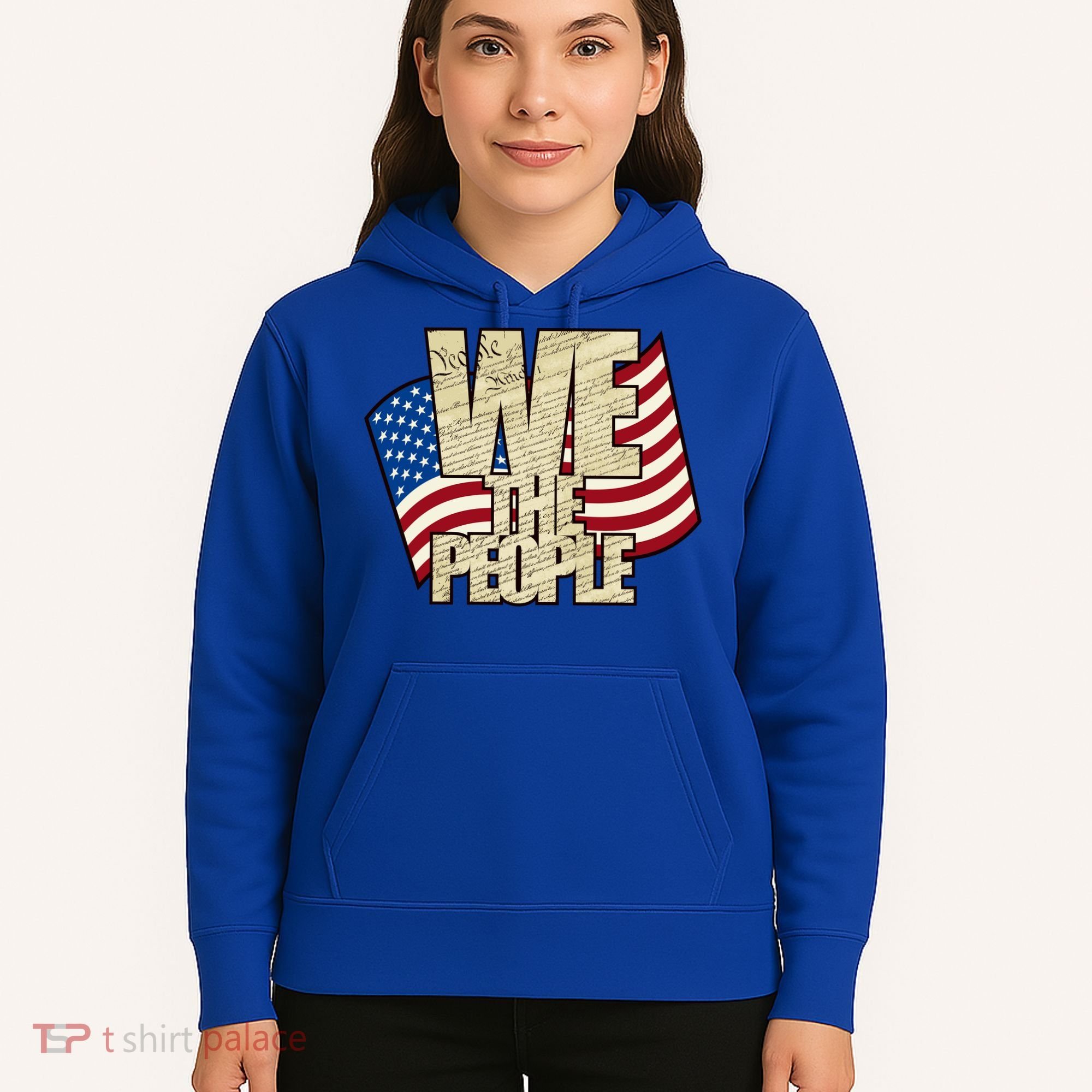 USA Flag: We The People Hoodie