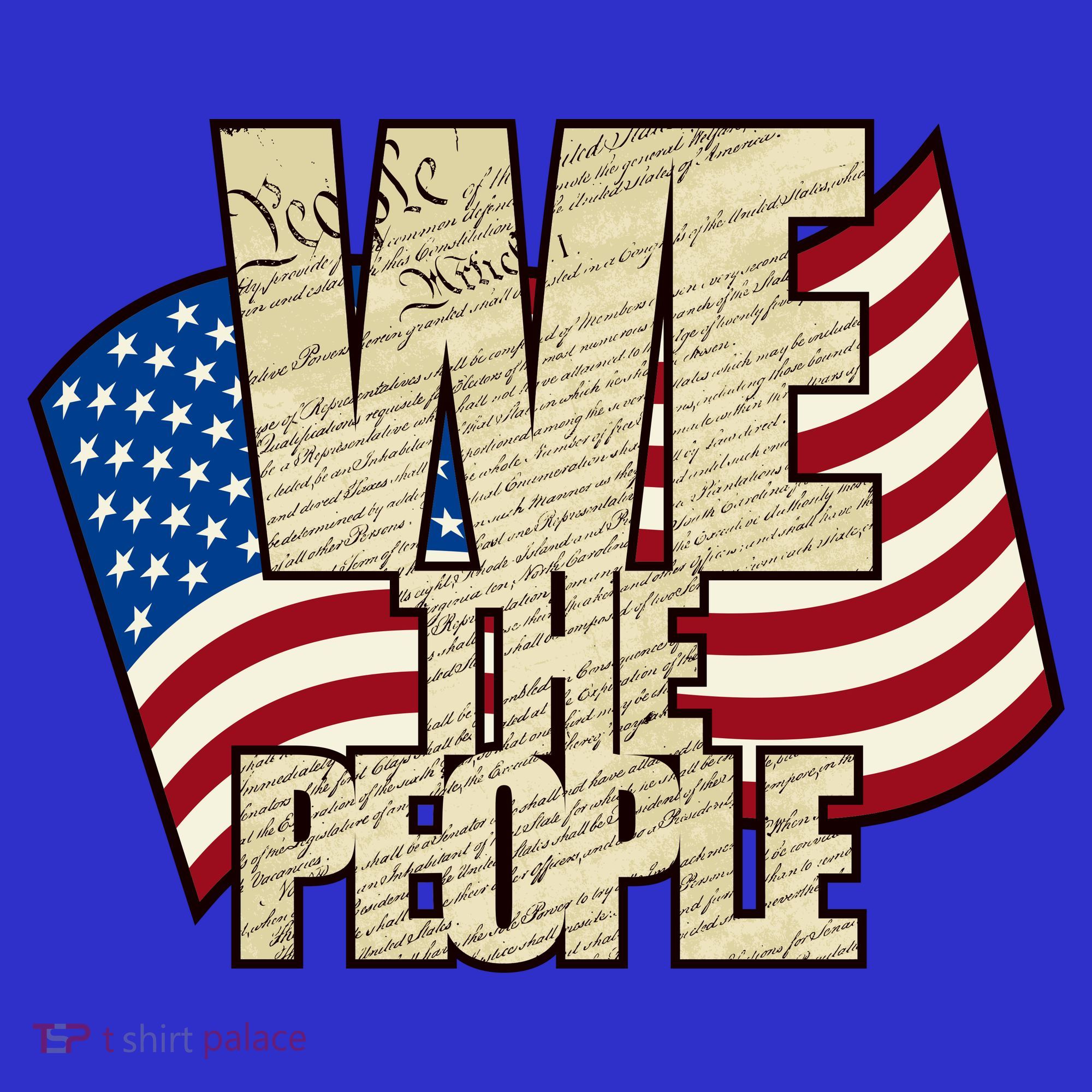 USA Flag: We The People Apron