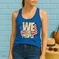 USA Flag: We The People Women's Tank Top thumb 2