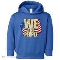 USA Flag: We The People Toddler Hoodie thumb 0