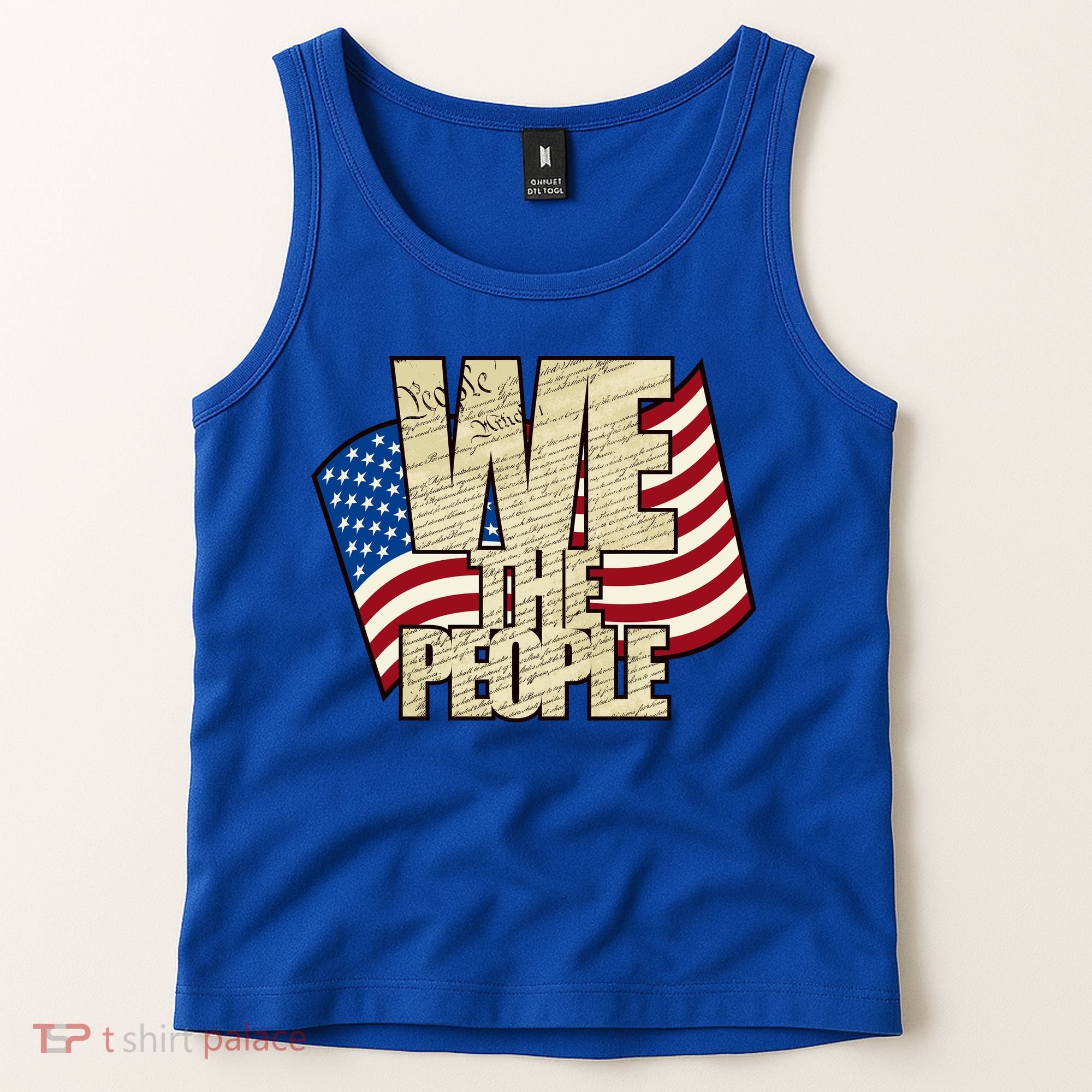 USA Flag: We The People Tank Top