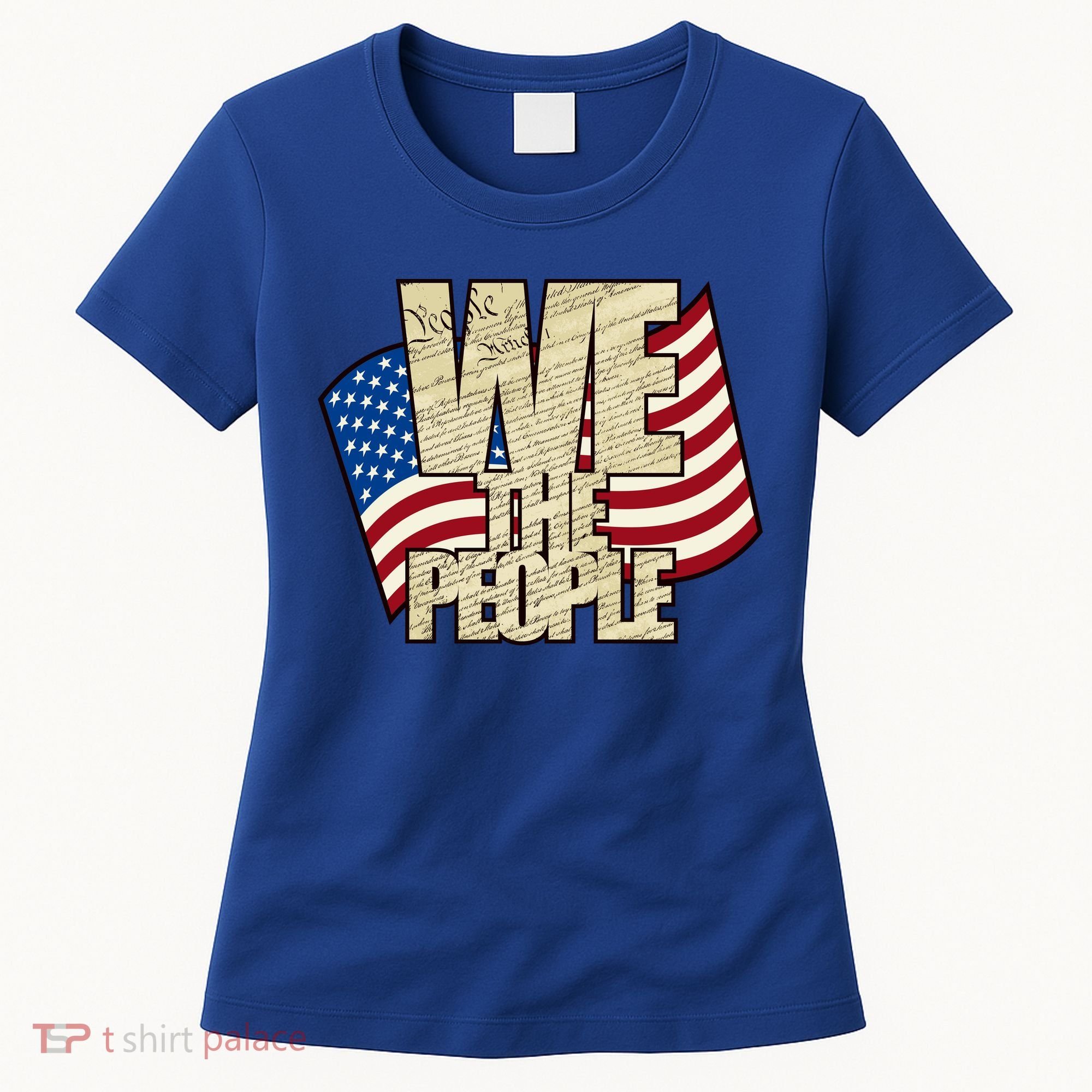 USA Flag: We The People Women's T-Shirt