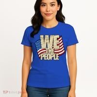 USA Flag: We The People Women's T-Shirt thumb 4