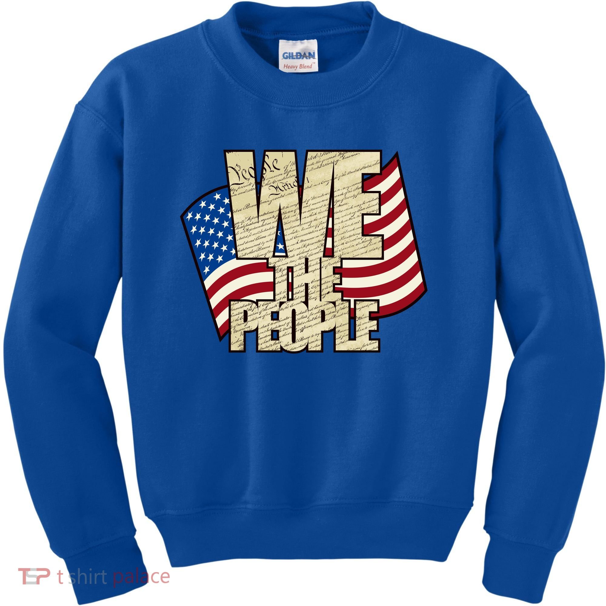 USA Flag: We The People Kids Sweatshirt