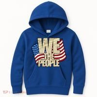 USA Flag: We The People Kids Hoodie thumb 0