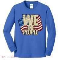 USA Flag: We The People Kids Long Sleeve Shirt thumb 0