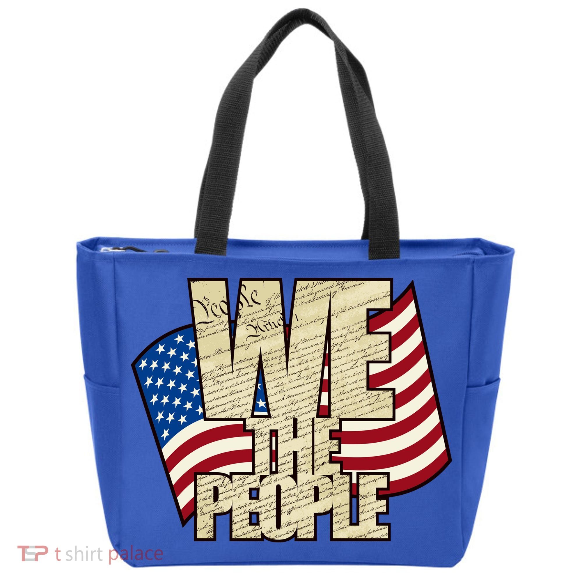 USA Flag: We The People Tote Bag