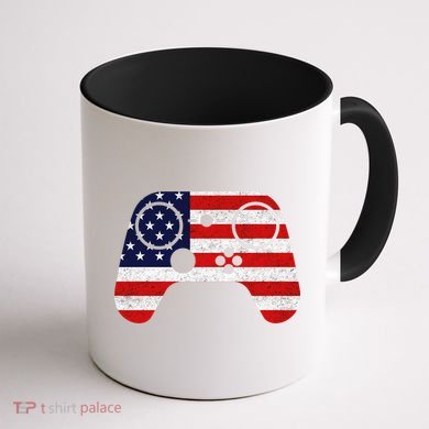 USA Gaming Controller  Coffee Mug back