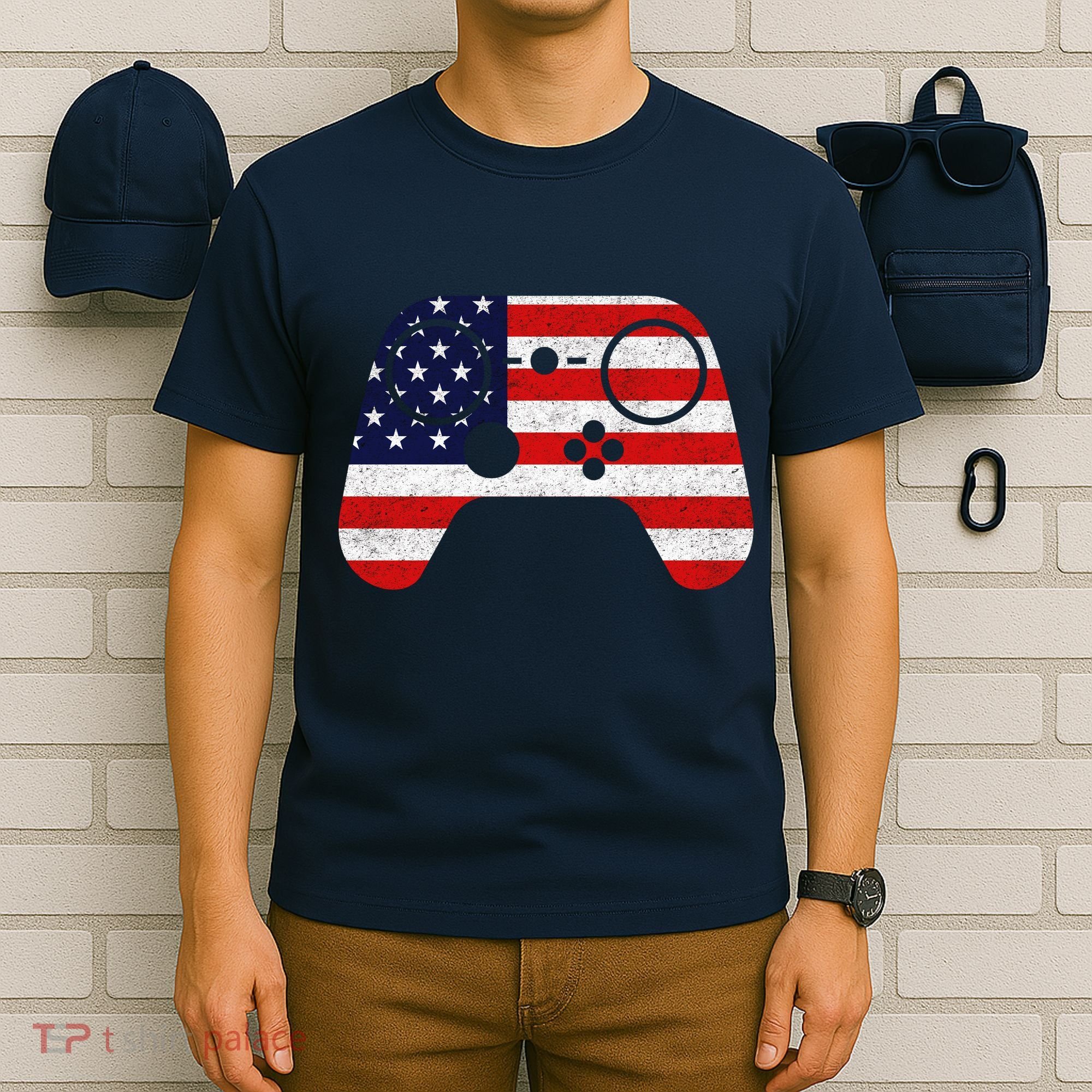 USA Gaming Controller  T-Shirt