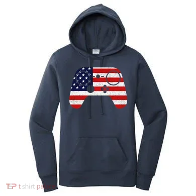 USA Gaming Controller Women's Hoodie