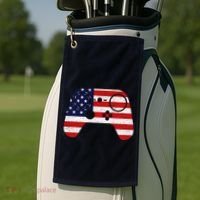 USA Gaming Controller  Golf Towel thumb 2