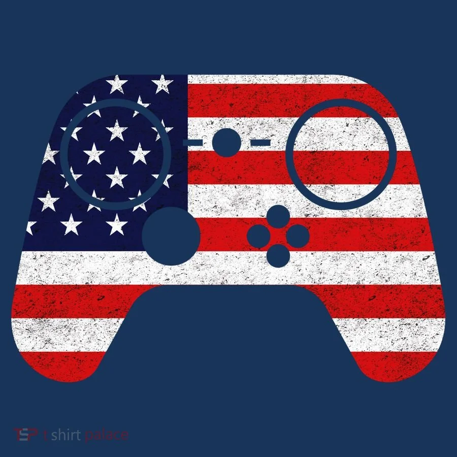 USA Gaming Controller  Women's Long Sleeve Shirt