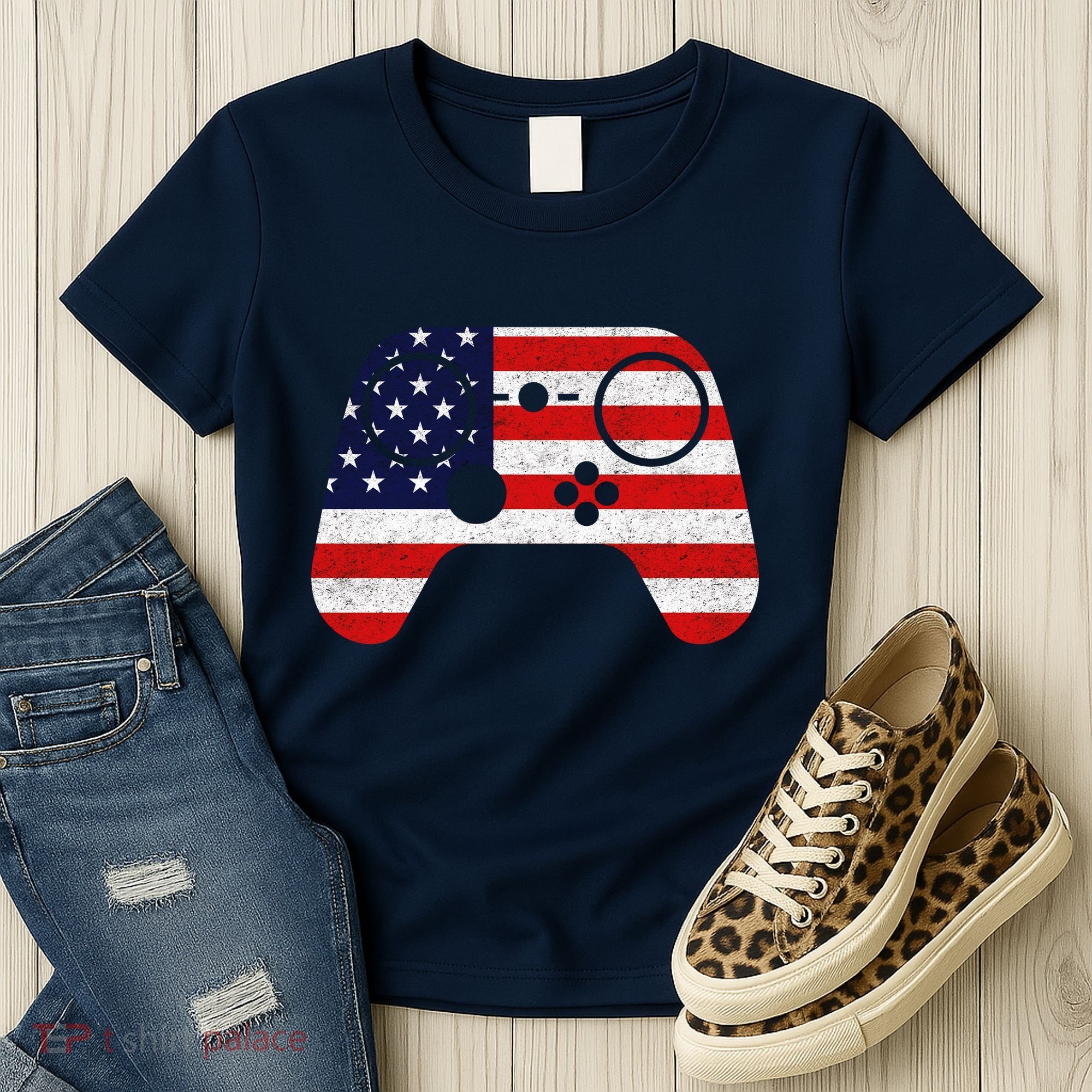 USA Gaming Controller  Women's T-Shirt