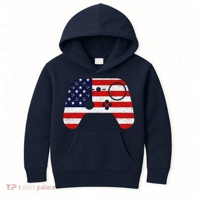 USA Gaming Controller  Kids Hoodie