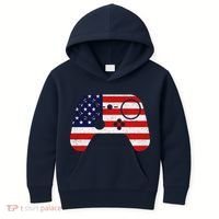 USA Gaming Controller  Kids Hoodie thumb 0