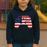 USA Gaming Controller  Kids Hoodie thumb 3
