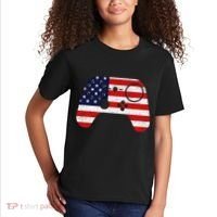 USA Gaming Controller  Kids T-Shirt thumb 2