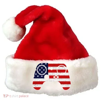 USA Gaming Controller  Santa Hat