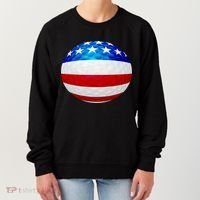 USA Golf Flag GolfBall Women's Sweatshirt thumb 0