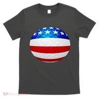 USA Golf Flag GolfBall T-Shirt thumb 0