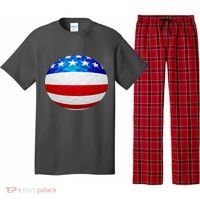 USA Golf Flag GolfBall Pajama Set thumb 0