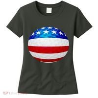 USA Golf Flag GolfBall Women's T-Shirt thumb 0