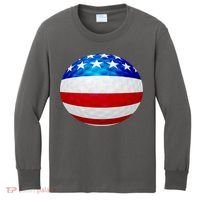 USA Golf Flag GolfBall Kids Long Sleeve Shirt thumb 0