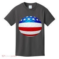 USA Golf Flag GolfBall Kids T-Shirt thumb 0