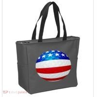USA Golf Flag GolfBall Tote Bag thumb 2