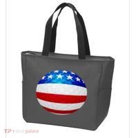 USA Golf Flag GolfBall Tote Bag thumb 3
