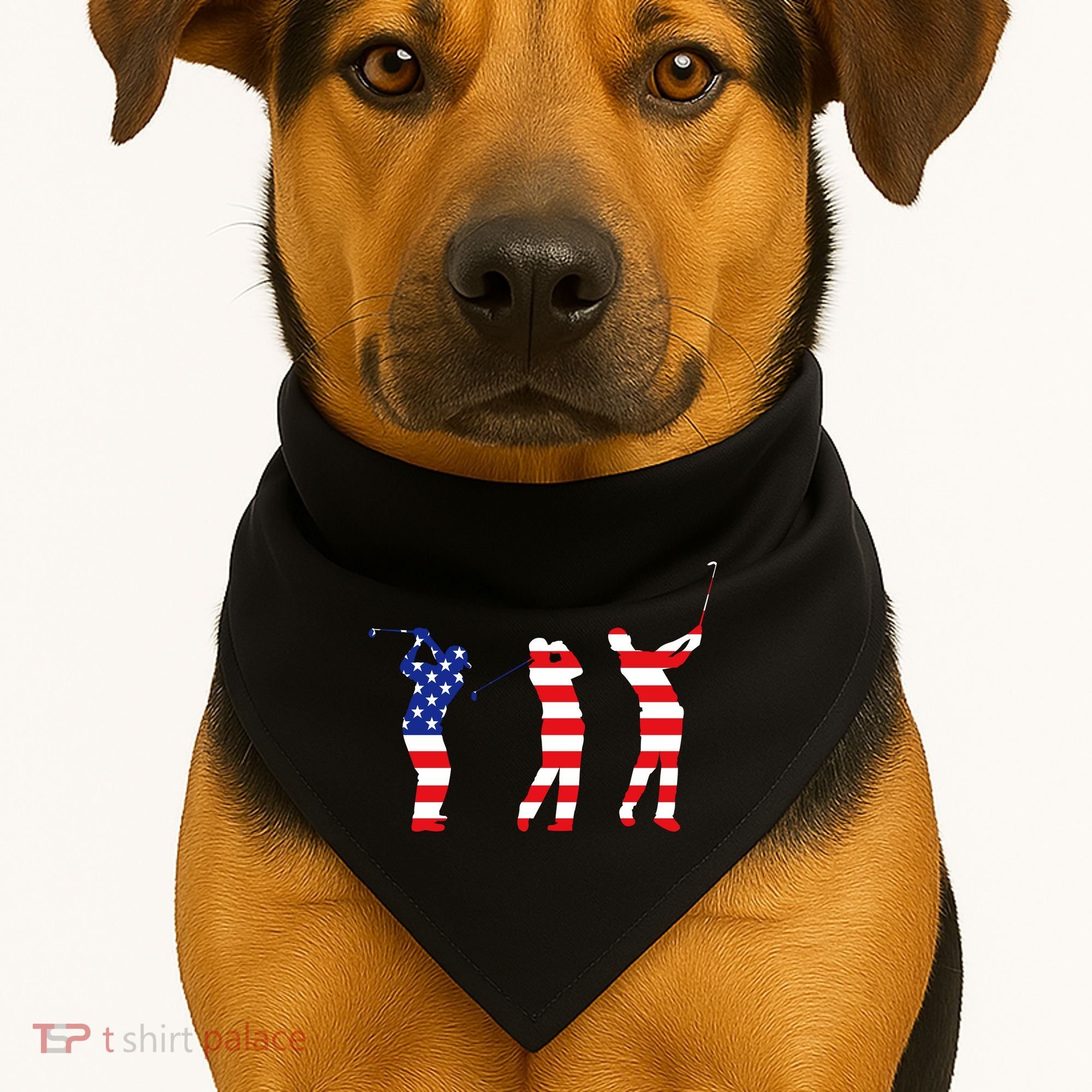 USA Golfer USA-Made Doggie Bandana