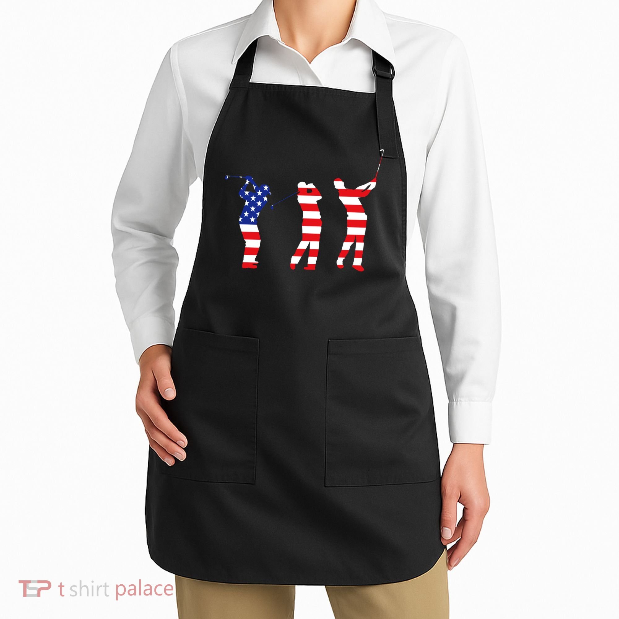 USA Golfer Apron