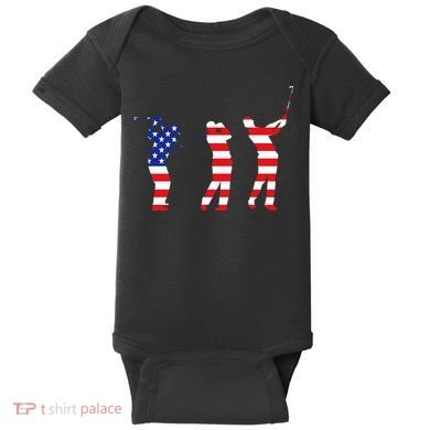USA Golfer Baby Bodysuit