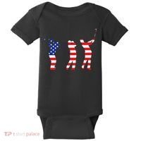 USA Golfer Baby Bodysuit thumb 0