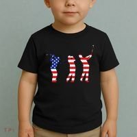 USA Golfer Toddler T-Shirt thumb 2