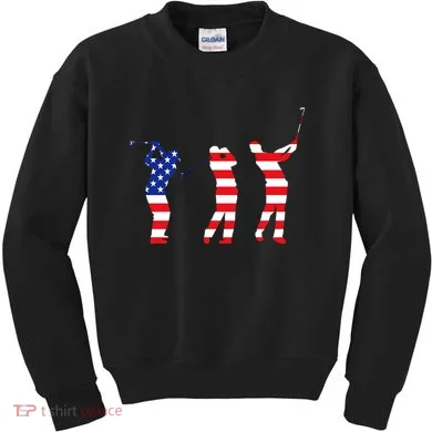 USA Golfer Kids Sweatshirt
