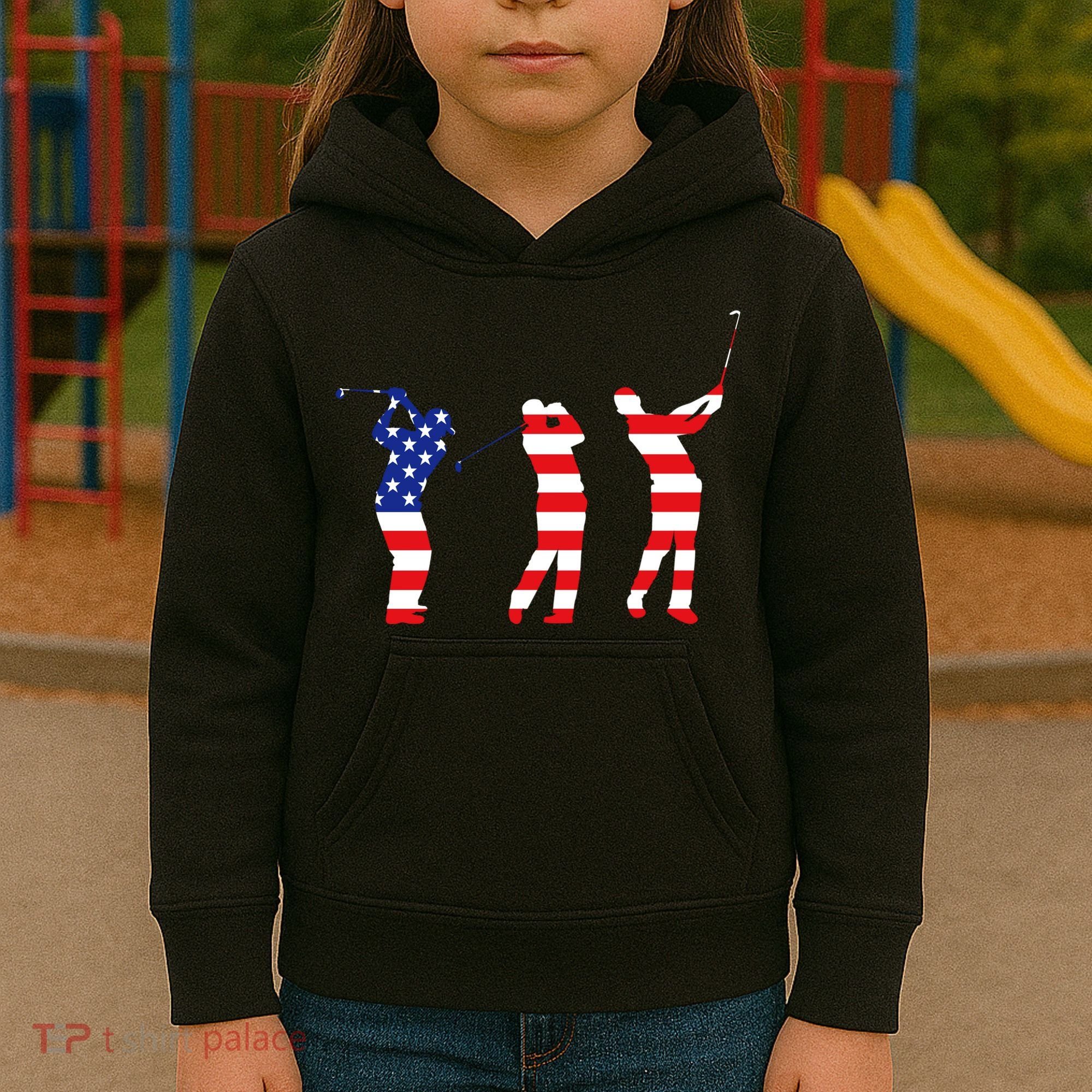 USA Golfer Kids Hoodie
