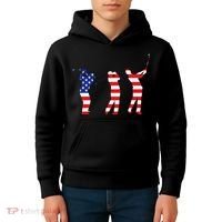 USA Golfer Kids Hoodie thumb 4