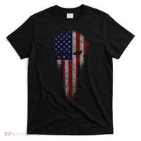 USA Grunge Skull T-Shirt thumb 0