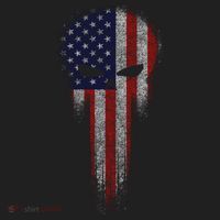 USA Grunge Skull Hat thumb 2