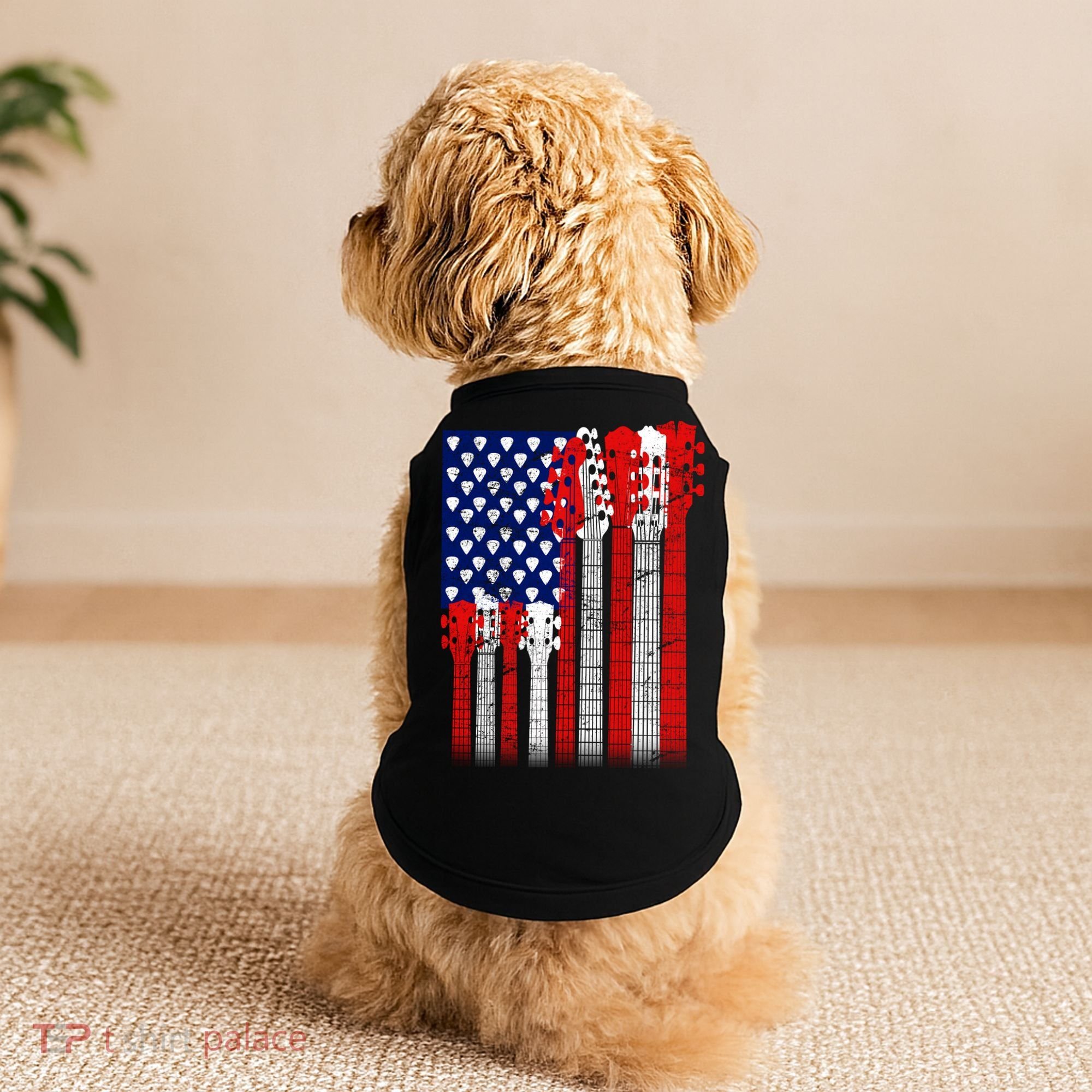 USA Guitar Doggie Tank