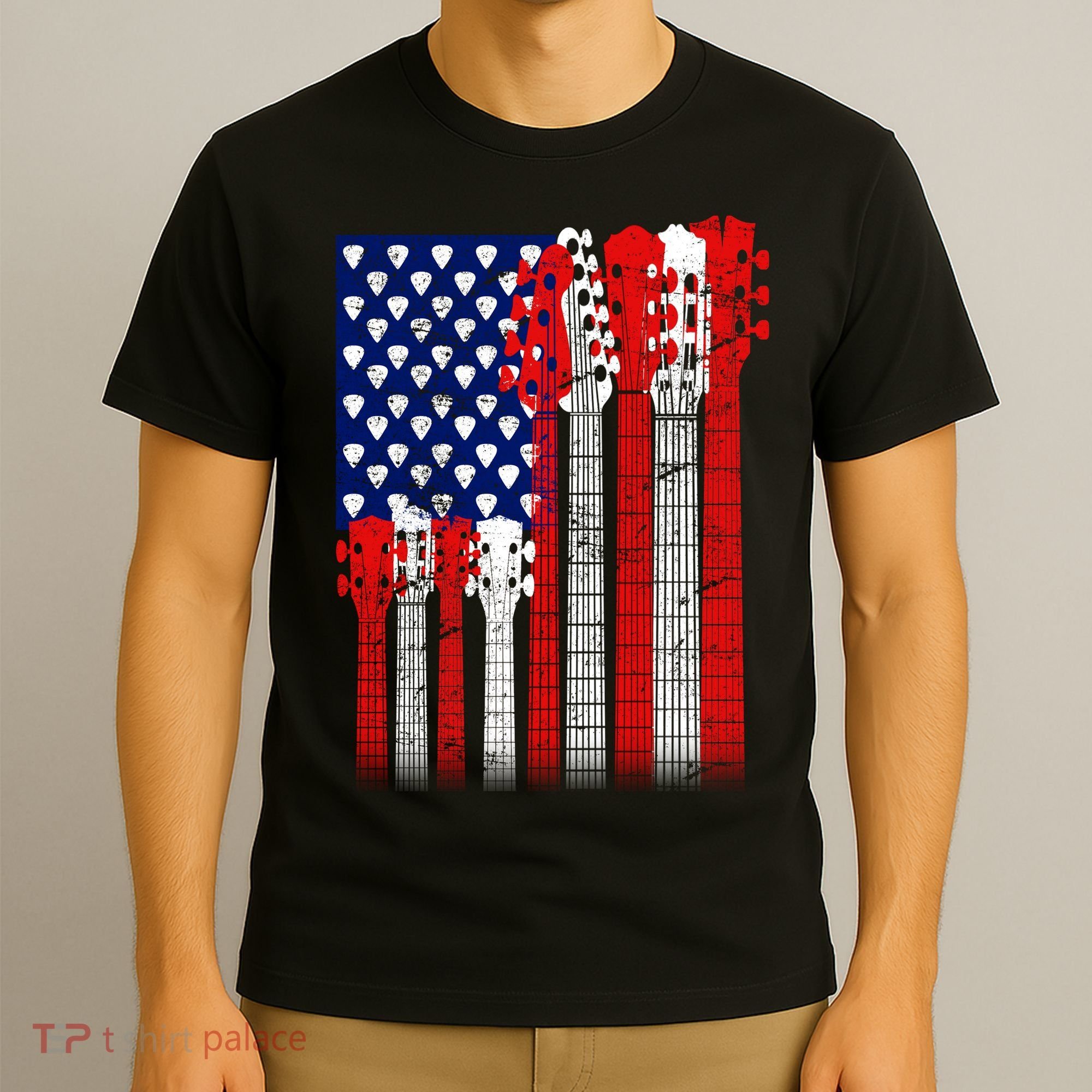 USA Guitar T-Shirt