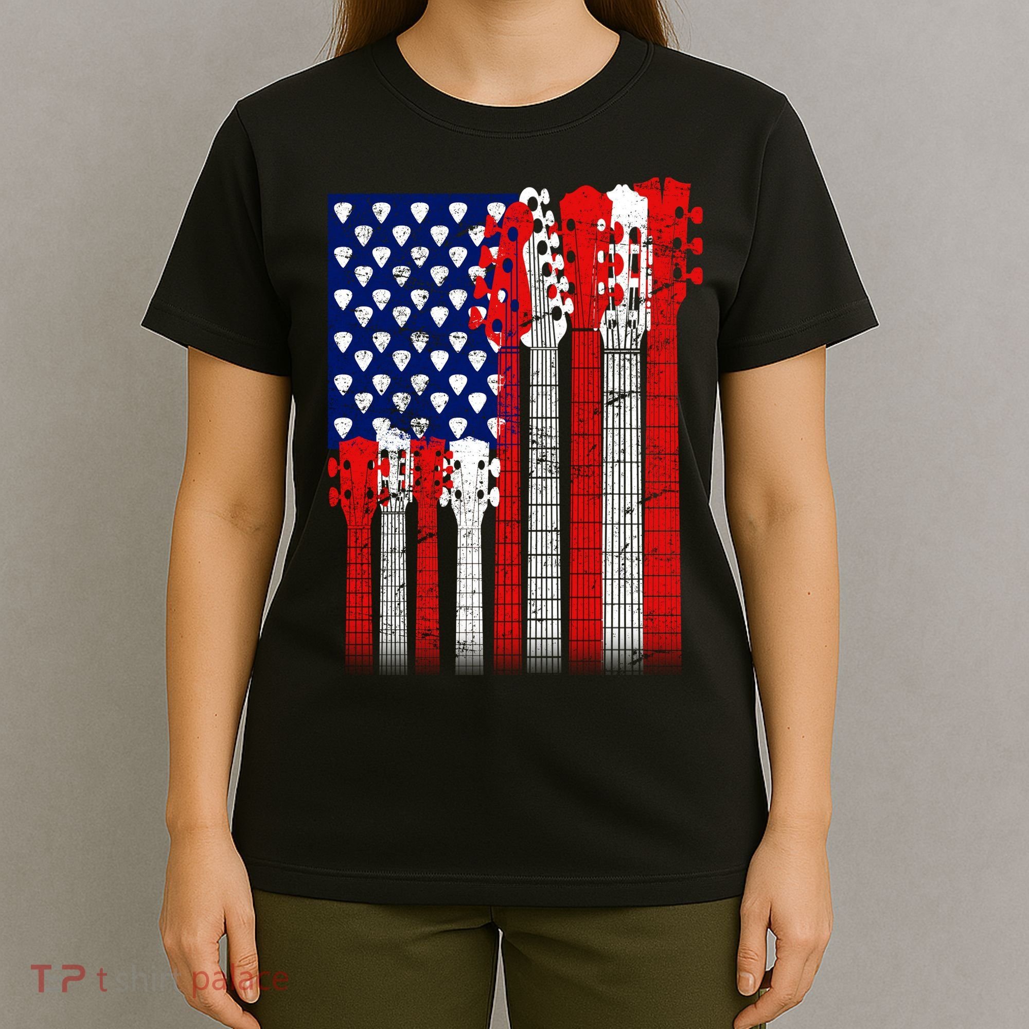 USA Guitar T-Shirt