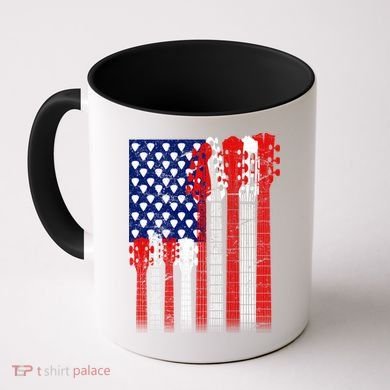 USA Guitar Coffee Mug